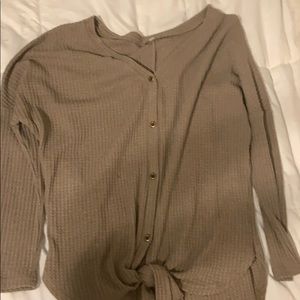 Plum colored sweater